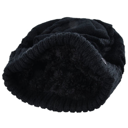 Winter Beanies Men Knitted Skull Pattern Solid Color Hat With Metal Skulls Skullies Beanies Men's Knit Thick Hats Add Velvet